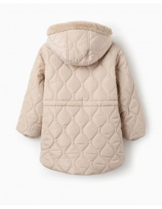 PARKA ACOLCHADA CON CAPUCHA LARGA NIÑA 2