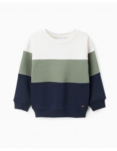 SUDADERA TRICOLOR NIÑO