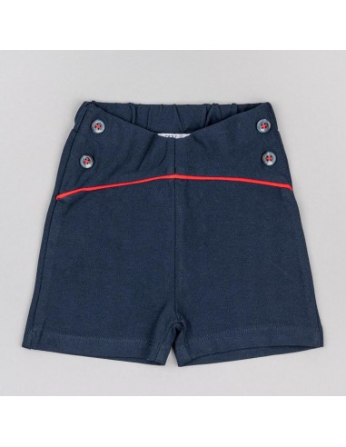 Bermuda Pique Azul