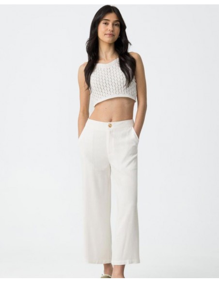 Pantalón Culotte Fluido tiro medio Teens