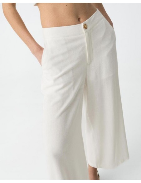 Pantalón Culotte Fluido tiro medio Teens